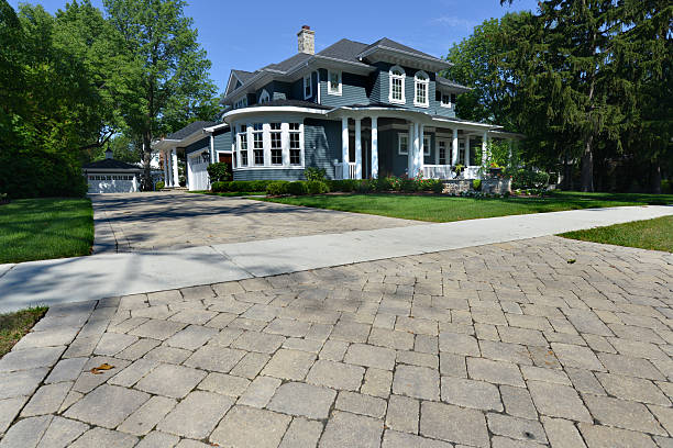 Residential Paver Driveway in St Anne, IL